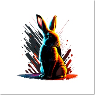 Cute and Cuddly Bunny Posters and Art